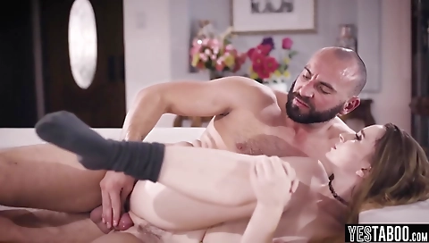 Sexy brunette hair with sexy body