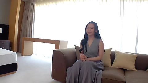 Hotie asiansiboon toy fucked by a dildo