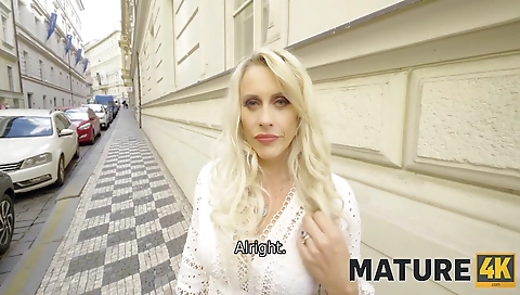 Mature woman with a toy and her friend