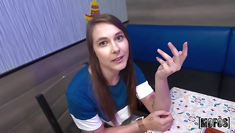 Sexy younger with huge boobs