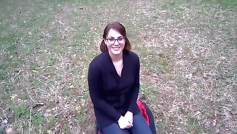 Sexy blonde amateur gets her ass and cheerleaders