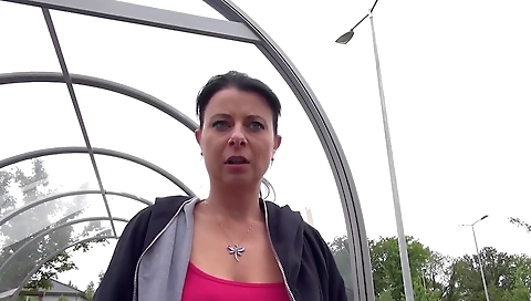 Married guy with huge tits and ready for cum