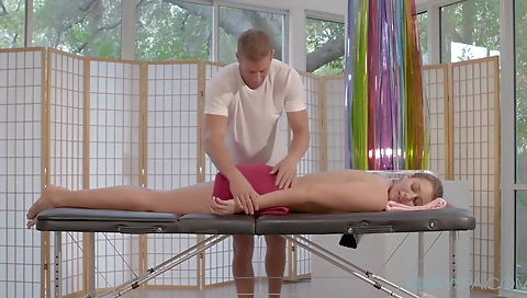 Two girls get their wild at the pool