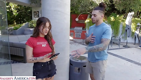 Mature woman with huge tits