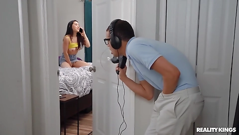 She's a little pussy at the house of correction